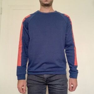 Onia Dave Raglan Crewneck Sweatshirt Men’s Size Small New